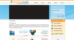 Desktop Screenshot of monetizemedia.com